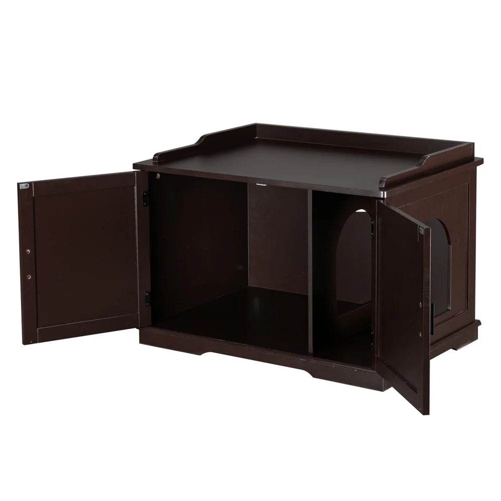 Cat Litter Box Enclosure with Vent Holes B6525