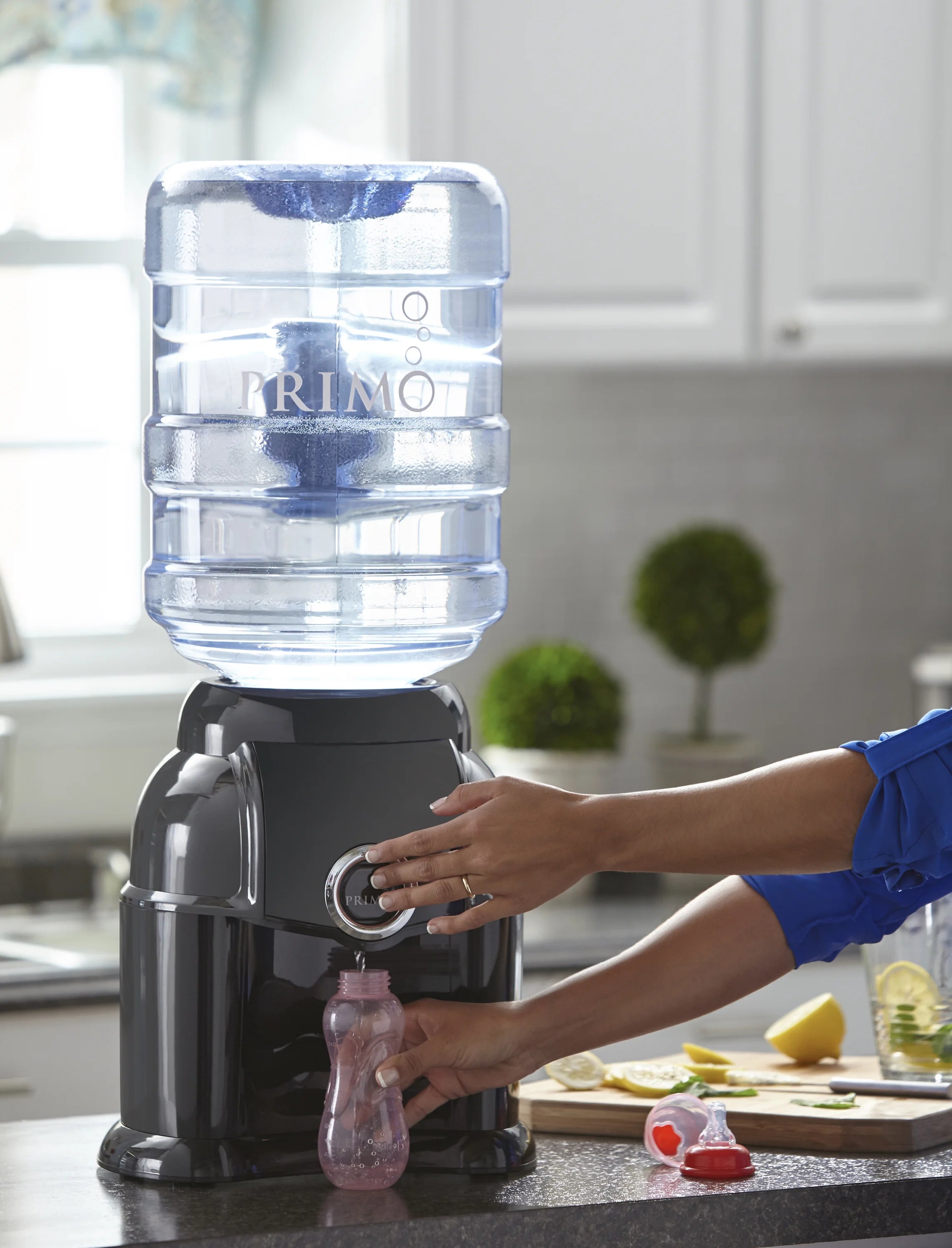 Black Countertop Water Dispenser Top Loading X768608