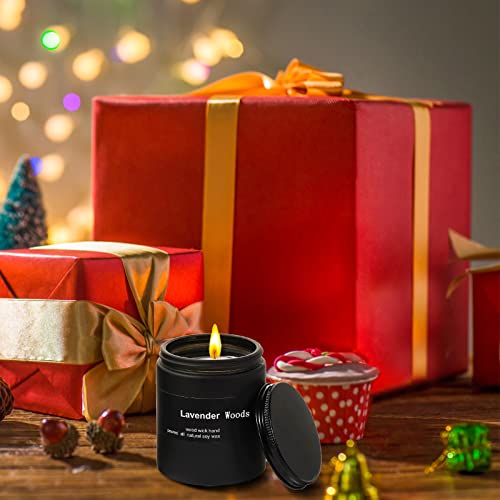 7 oz Scented Soy Candle in Black Jar V19588