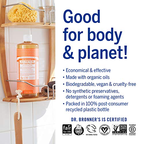 32 oz and 2 oz Pure-Castile Liquid Soap Bundle J5248
