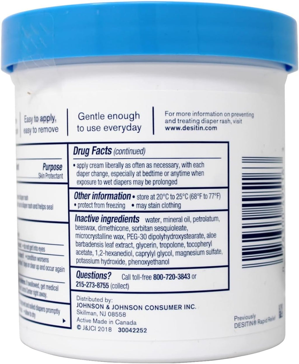 16 oz Diaper Rash Cream A98693