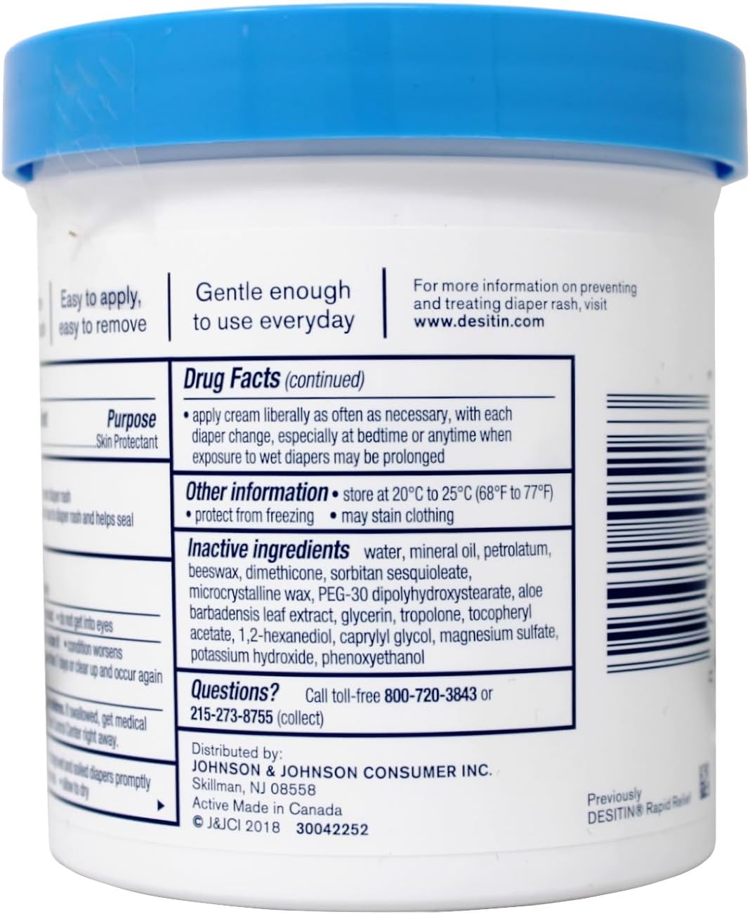16 oz Diaper Rash Cream A98693