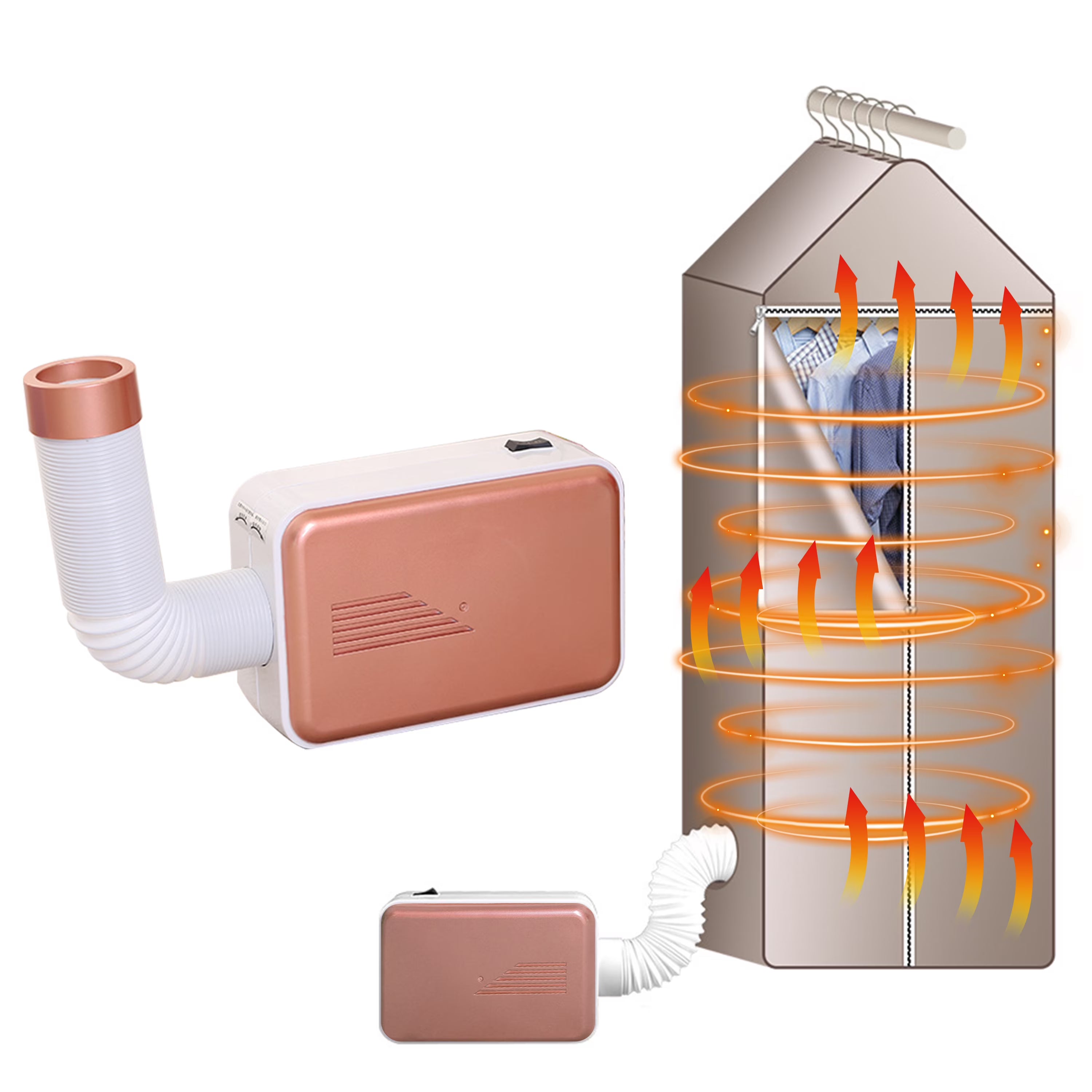 Portable Clothes Dryer 600W Small Dryer Machine M209