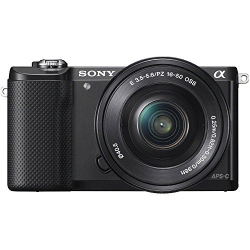 Black Mirrorless Digital Camera with 16-50mm Lens N958