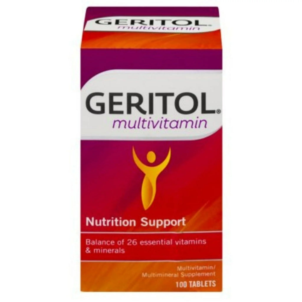 Geritol Complete Tablets 100 Tablets (Pack of 4) Q213