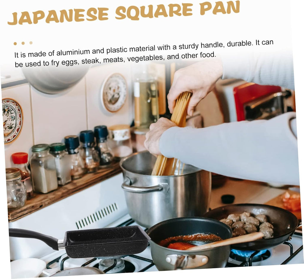 Tamagoyaki Square Griddle Nonstick Aluminum Frying Pan F9194