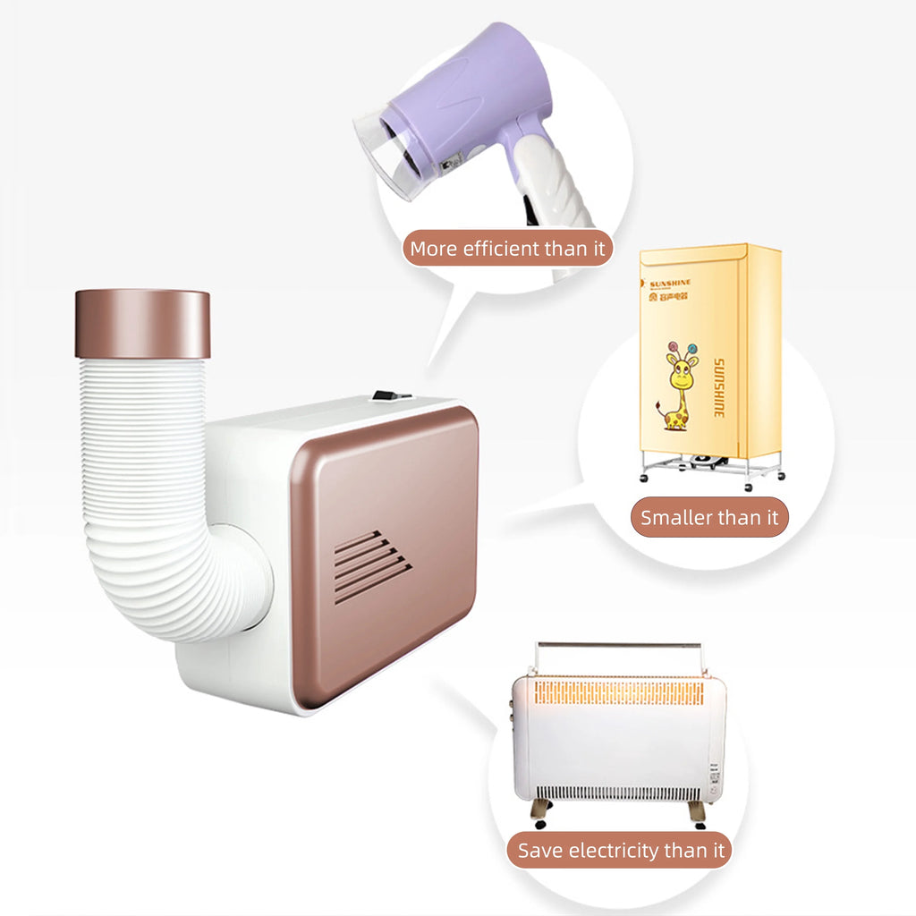 Portable Clothes Dryer 600W Small Dryer Machine M209