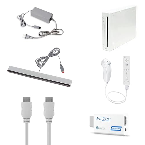 White Wii Console X4832