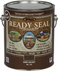 1 Gallon (Pack of 4) Dark Walnut Exterior Wood Stain and Sealer S8330