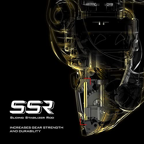 6.2:1 High-Speed Gear Ratio Spinning Reel E825