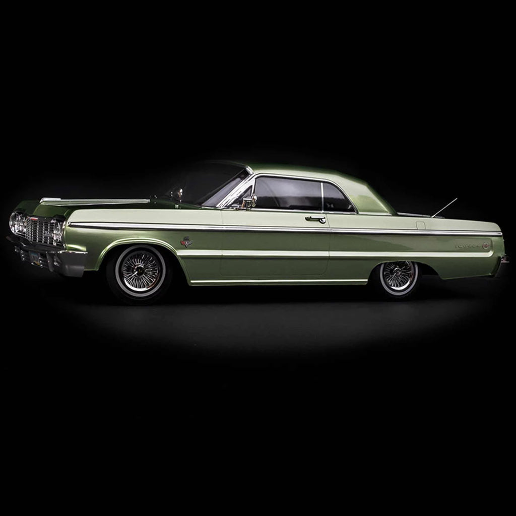 1/10 Chevrolet Impala Brushed 2 Wheel Drive Lowrider RTR Green Electric Car Q7144