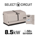 8.5kW Home Standby Generator with 50-Amp Automatic Transfer Switch X385