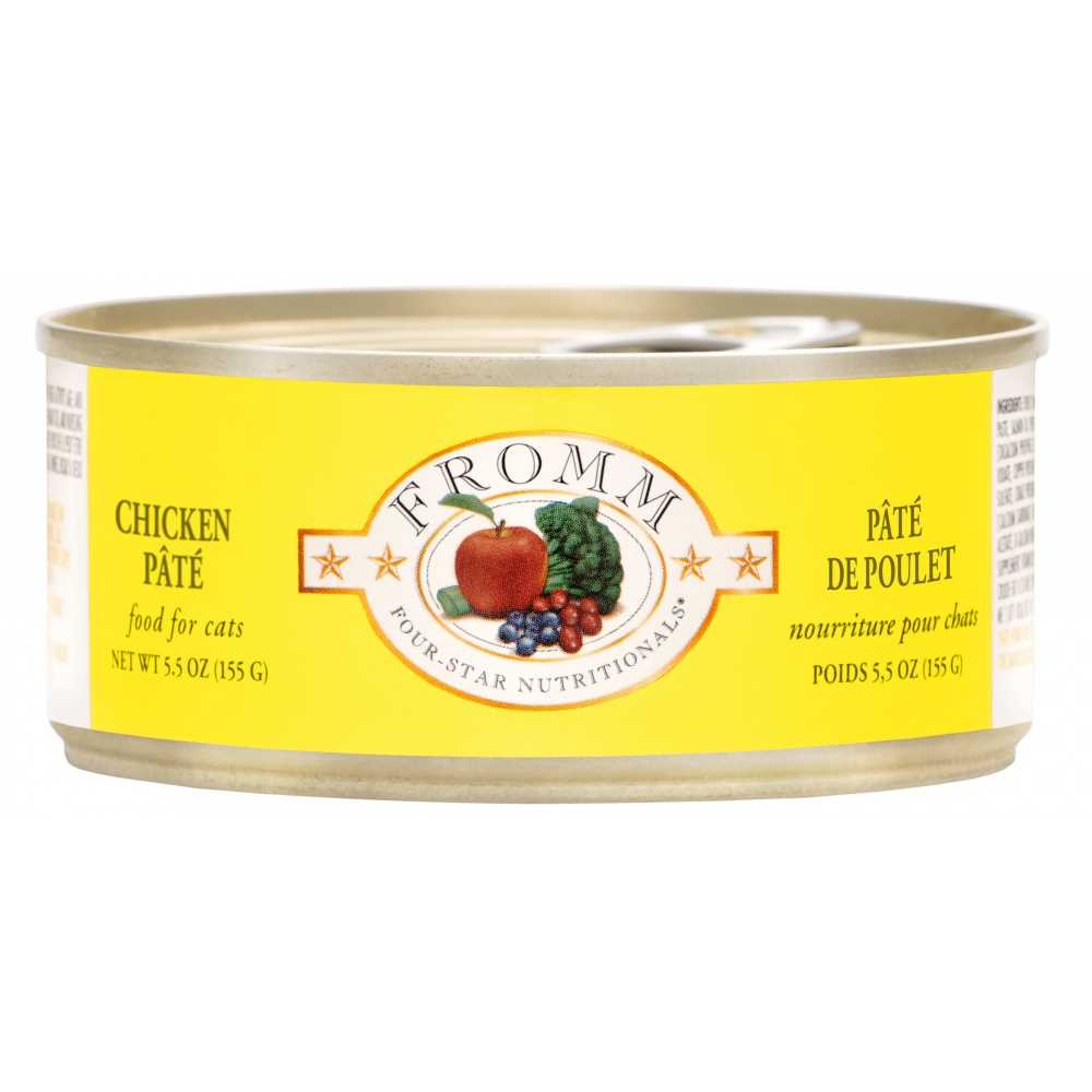 Chicken Pate Canned Cat Food, 5.5 oz, case of 12 A492