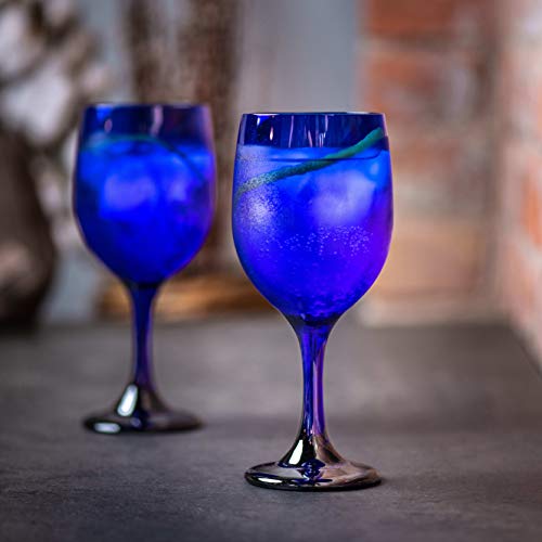 Cobalt Wine Glasses, 11.5 ounce, Set of 12 O940
