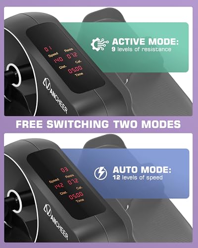 Under Desk Elliptical Machine with Resistance/Speed Dual Mode K877