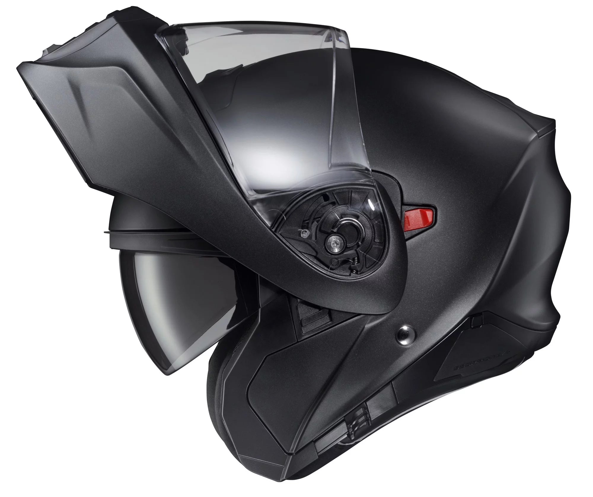 Matte Black Modular Motorcycle Helmet E6416
