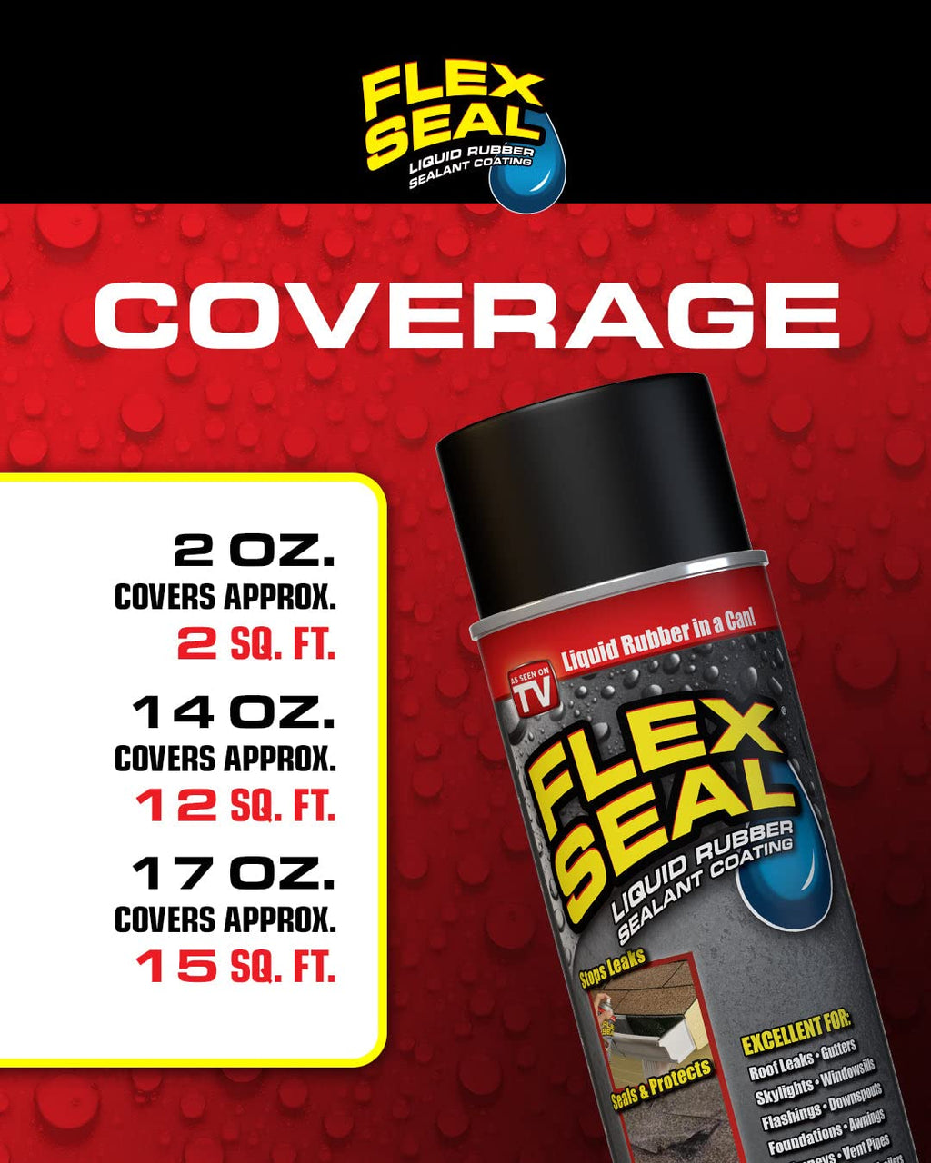 Black 14-oz Spray Rubber Sealant Coating (6 Pack) V806