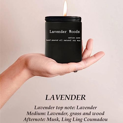 7 oz Scented Soy Candle in Black Jar V19588