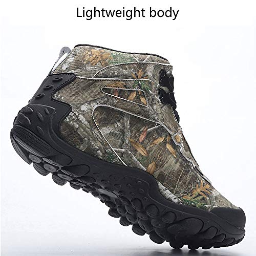 Grey Waterproof High-top Hiking Shoes R53725