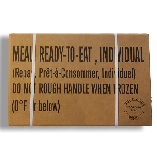 6-Pack Meals Ready to Eat Military Rations J1925
