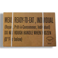 6-Pack Meals Ready to Eat Military Rations J1925