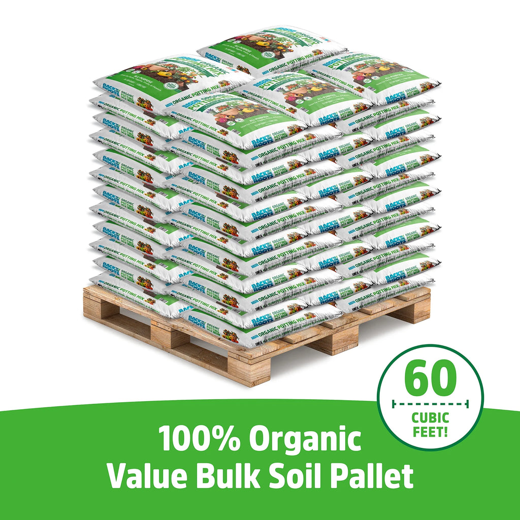 60 1 Cu. ft. Bags Organic Potting Mix N628