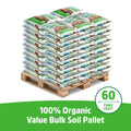 60 1 Cu. ft. Bags Organic Potting Mix N628