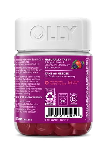 36 Count Elderberry Immune Gummies S217412
