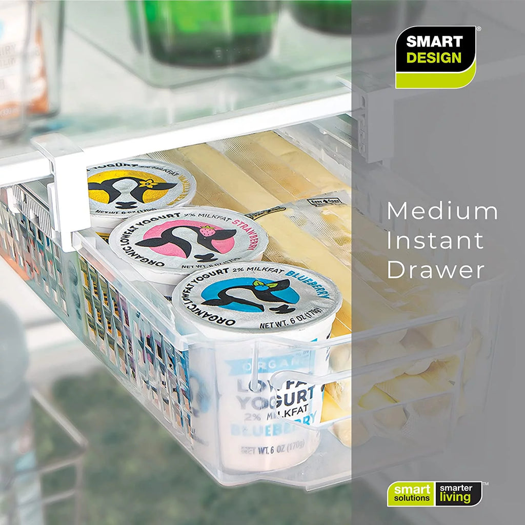 Refrigerator Pull Out Bin Drawer - Clear F823434