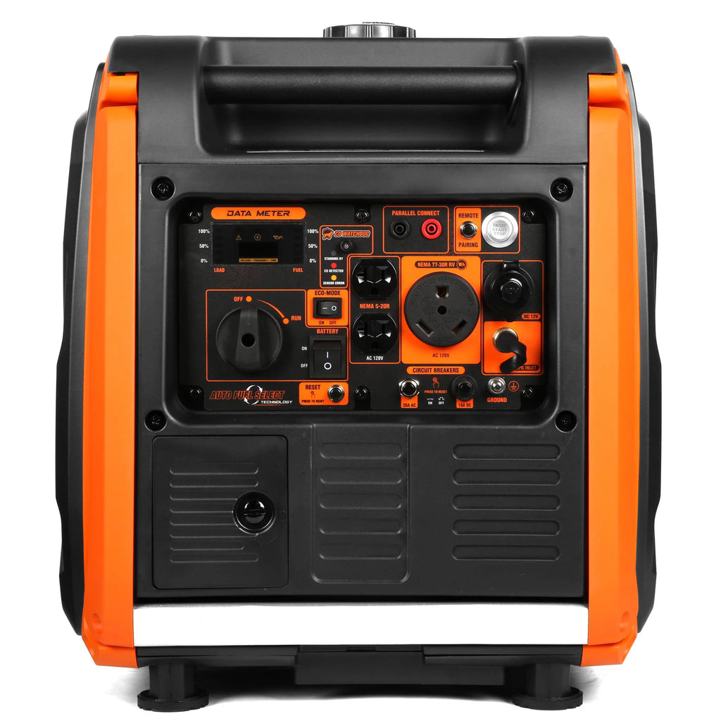 4500-Watt Dual Fuel Portable Inverter Generator with Remote Electric Start B101