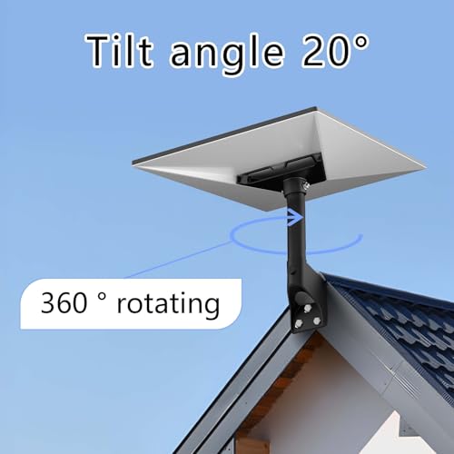 360° Rotatable Black Starlink Roof Mount I126