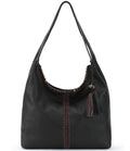 Black Leather Hobo J3106