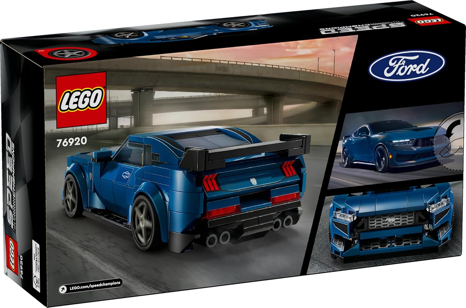 Ford Mustang Dark Horse Sports Car Set Q53343