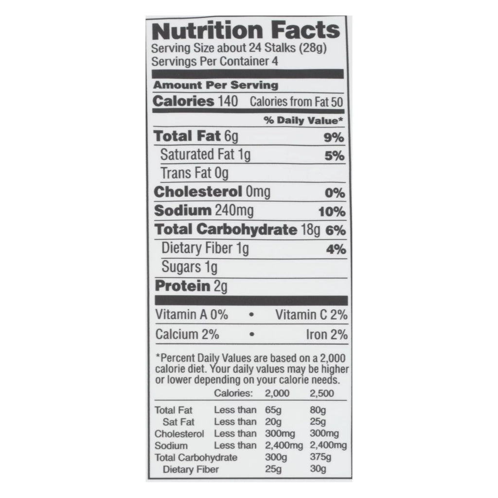 Cauliflower Cheddar Stalks, 4 oz bag N38687