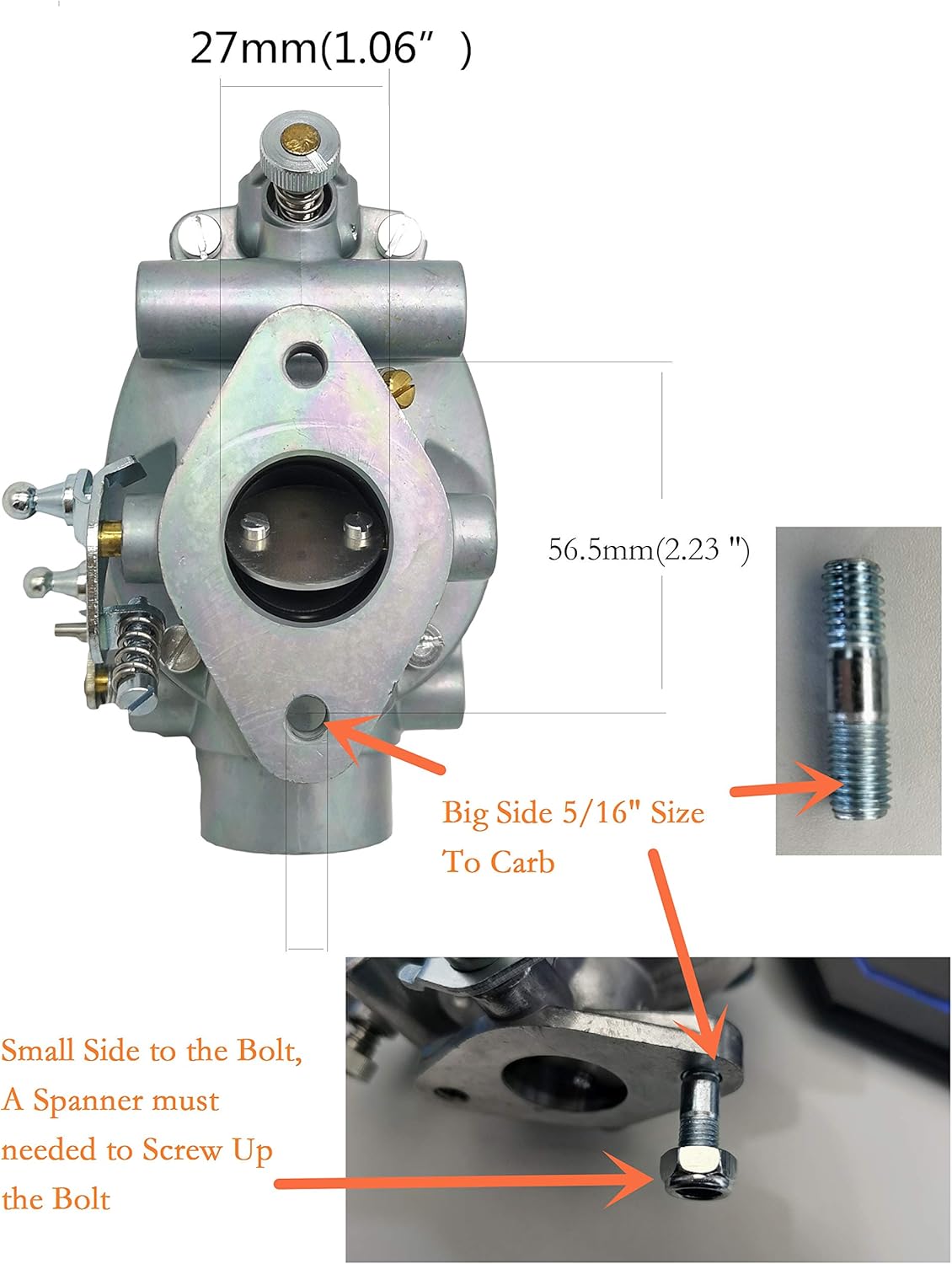 Heavy Duty Carburetor for Ford Tractor T789