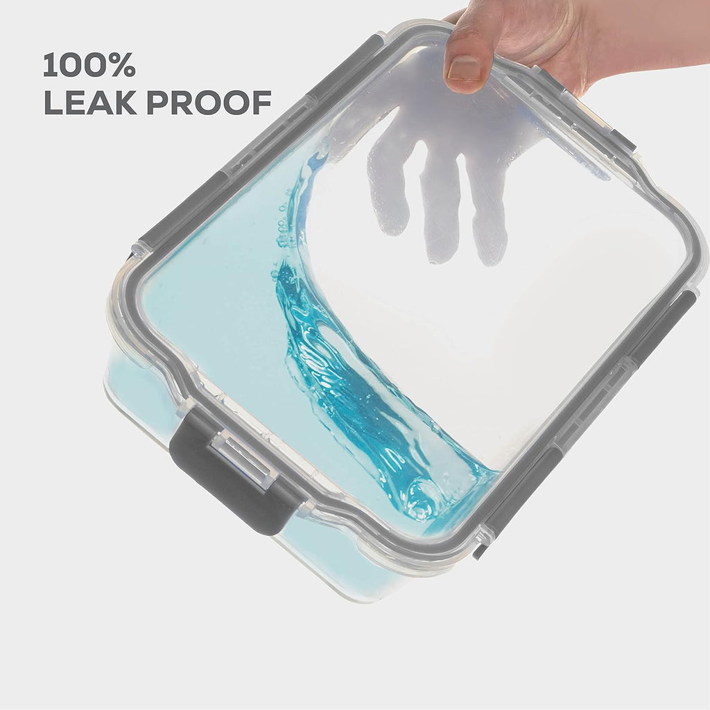 2-Piece Glass Casserole Dish Set with Locking Lids Z11548