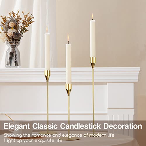 Set of 12 Metal Candle Holders D88086
