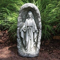 18.75" LED Lighted Solar Outdoor Garden Statue S239229