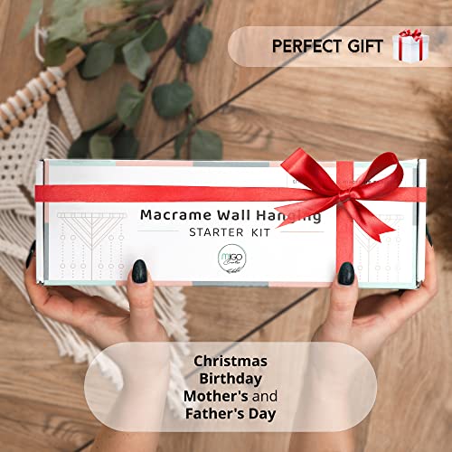 115 Pcs Macrame Kit with 220yd Cotton Yarn V7391