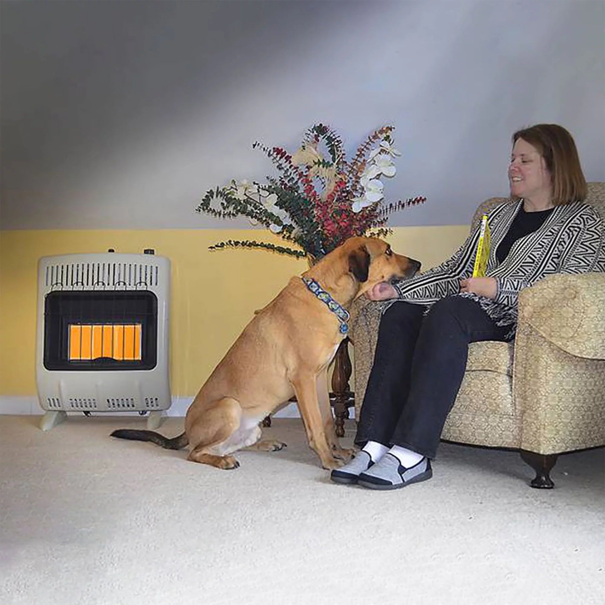 2 Pack 18000 BTU Vent Free Propane Heater A129383