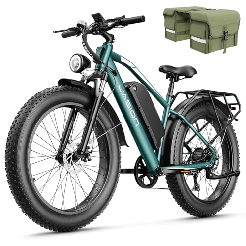 Electric Bike with 1500W Peak Motor, 48V 15Ah Battery, 26'' x 4'' Fat Tire P668