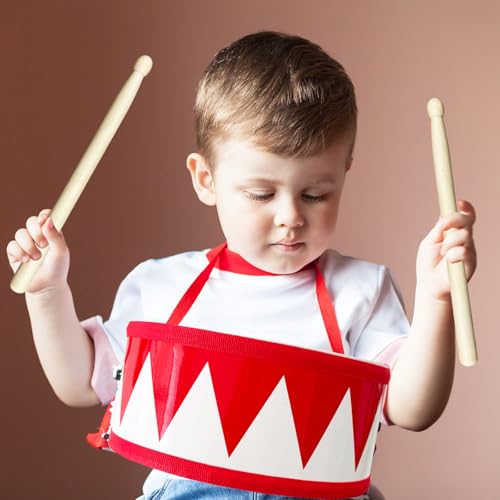 8 Inch Wooden Drum Set with 2 Drumsticks K2765