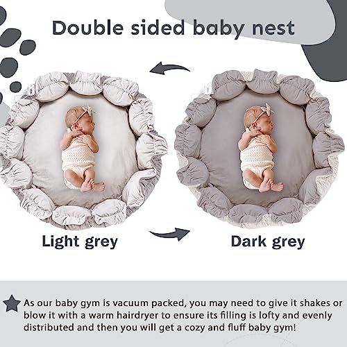Thick & Plush Baby Play Gym with 6 Toys G7488
