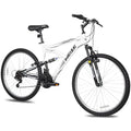 26 27.5 inch 18-Speed High-Carbon Steel Dual Full Suspension Mountain Bike B40962