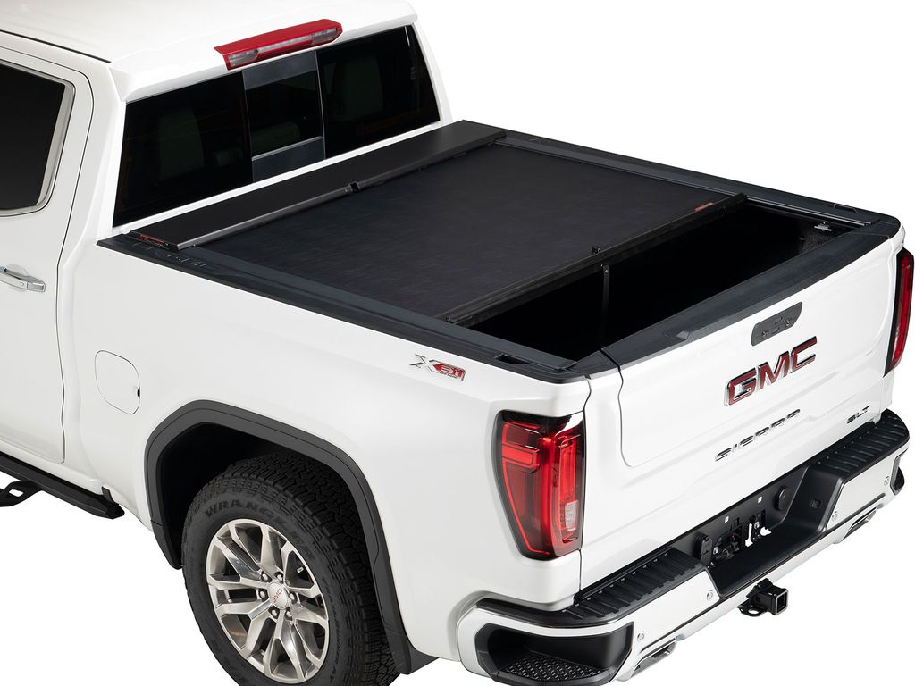 Retractable Truck Bed Tonneau Cover for 2019-2023 Dodge Ram 1500 with RamBox 5' 7" Bed E475