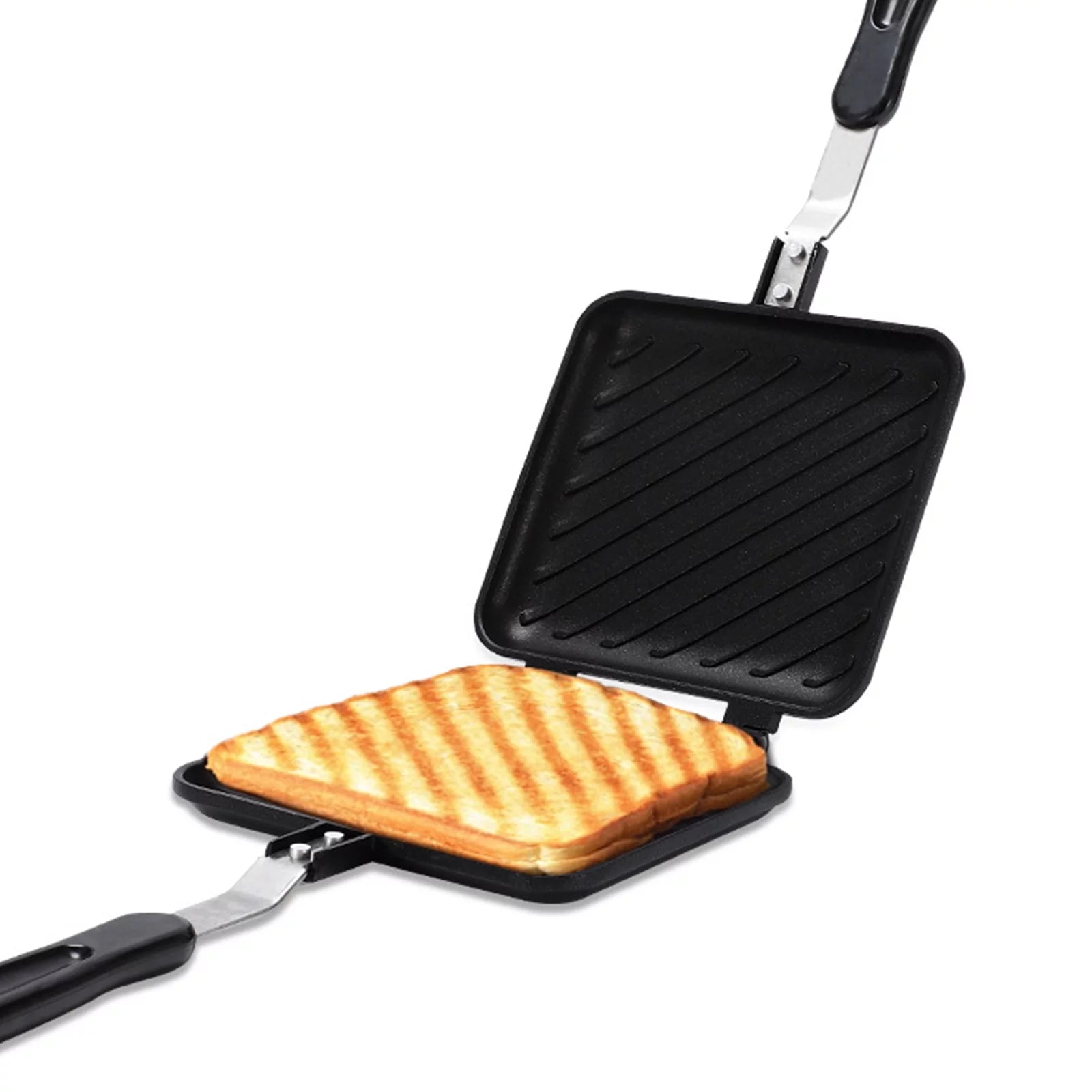 Non-stick Grilled Sandwich Maker with Insulated Handle V320