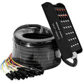 16 Channel 75ft XLR Snake Cable with 1/4 Returns N516688