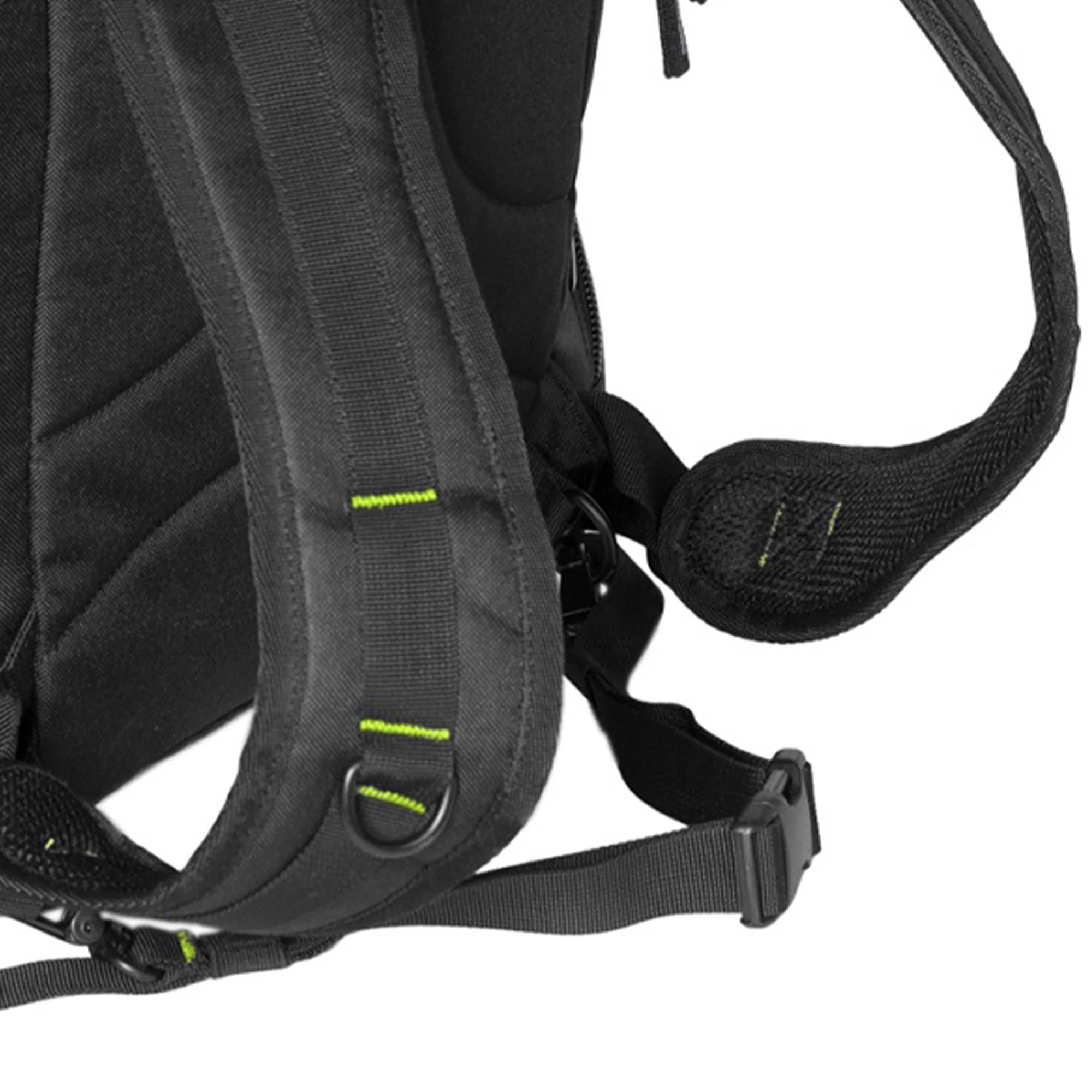 Green/Black Padded Ski Boot & Gear Backpack Bag L262