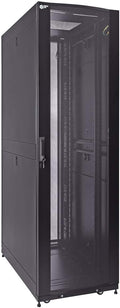 42U Server Rack Cabinet, 1000mm Depth, Black P90232