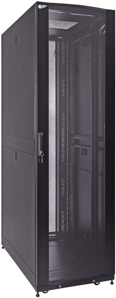 42U Server Rack Cabinet, 1000mm Depth, Black P90232
